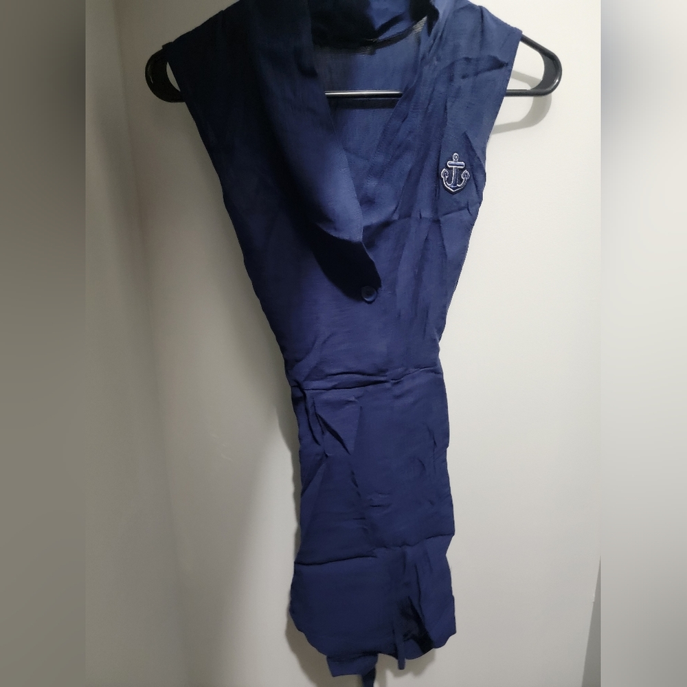 ☀️Summer  - Navy blue romper